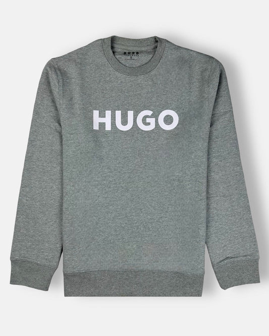 HGO BOS Premium Cotton Sweat Shirt Heather grey