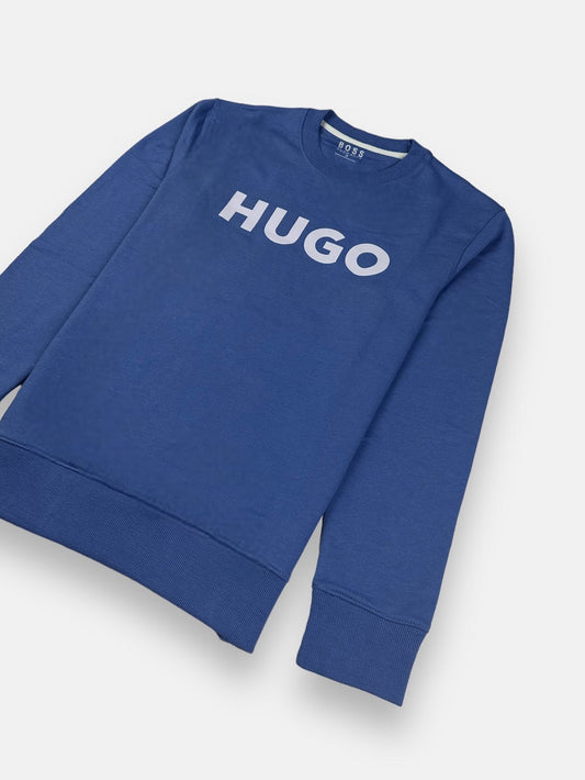 HGO BOS Premium Cotton Sweat Shirt Royal Blue