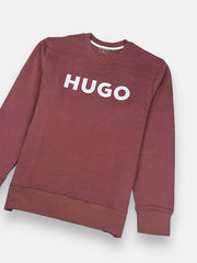 HGO BOS Premium Cotton Sweat Shirt Peach