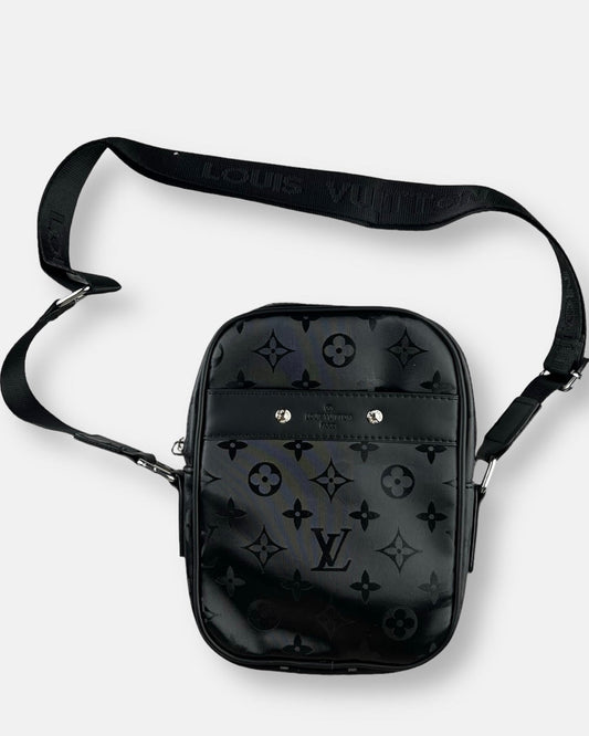 L.V Imported Cross Body Bag Black 8018