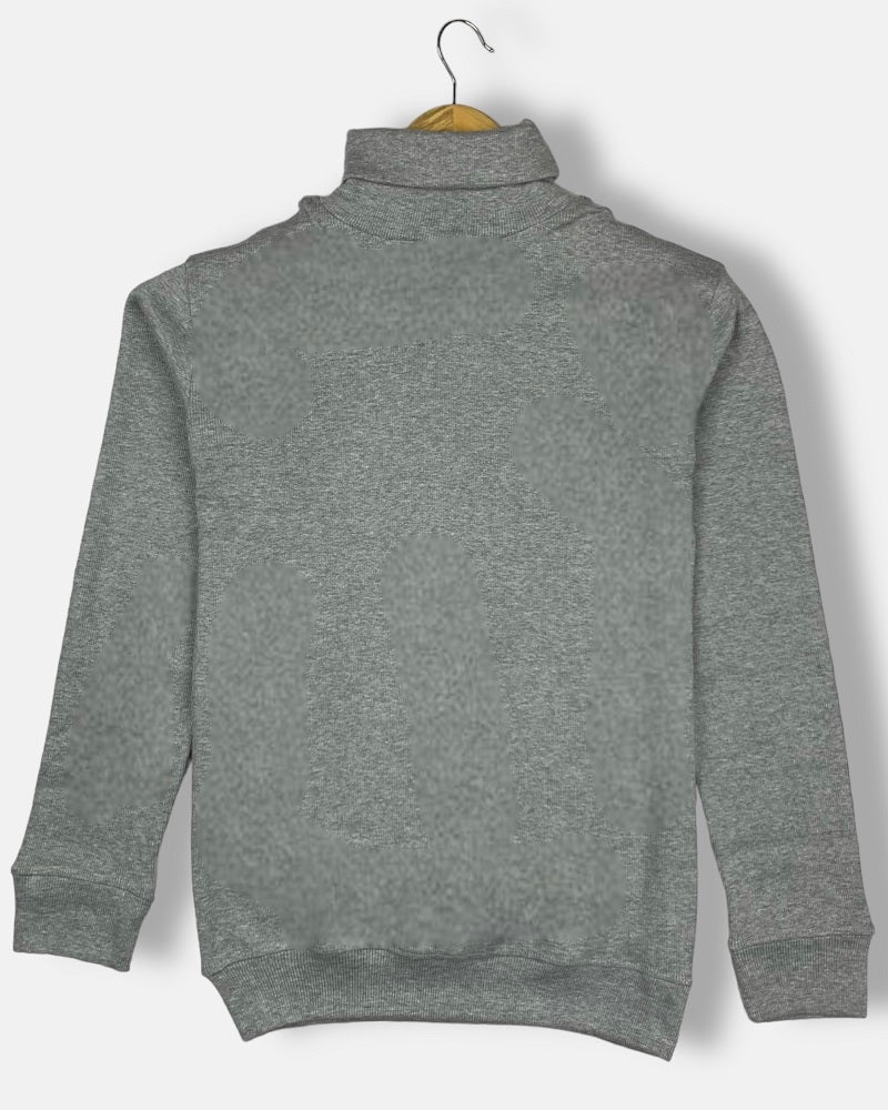 Z.A.R.A Premium Turtle Neck Sweats (Heather Grey)