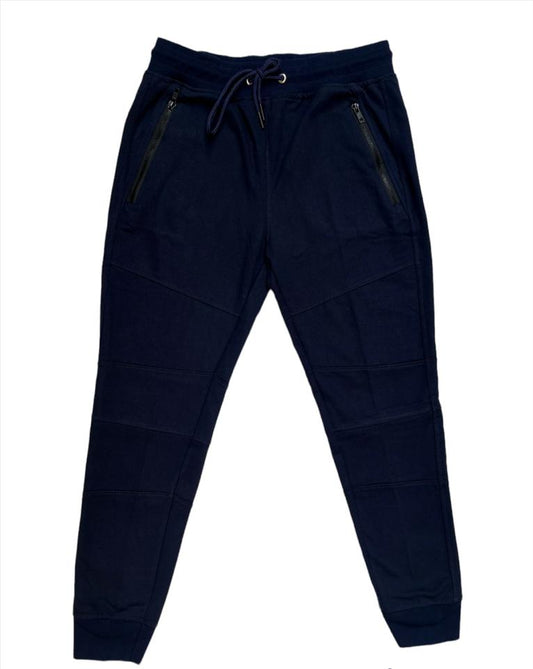 P&B Cotton Terry Jogger Trouser (Navy Blue)