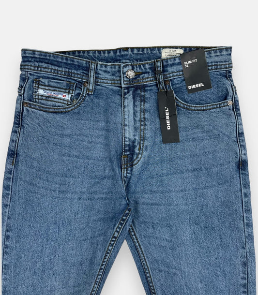 DESL Premium Slim Fit Denim Jeans Medium Blue