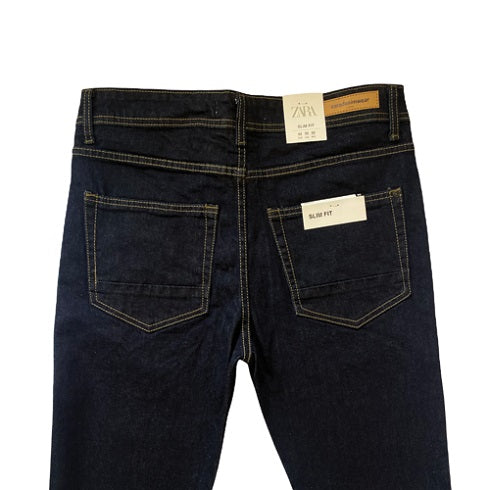 Z.A.R.A Slim Fit Denim Jeans Basic Rinse – Leftovers Den